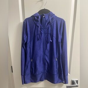 Women's Gap Body purple Zip-Up Hoodie in size XS